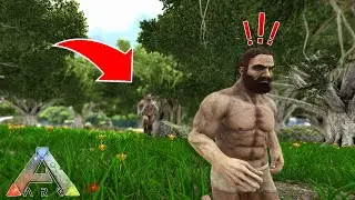 NPC's Attack!! Ark Survival Evolved - Volcano Modded Serries Ep 1