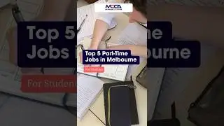 Top 5 part-time jobs to apply for while studying in Melbourne. #studymelbourne #studyaustralia
