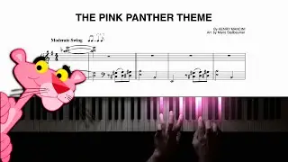 The Pink Panther Theme &minus; Piano Cover + Sheet Music