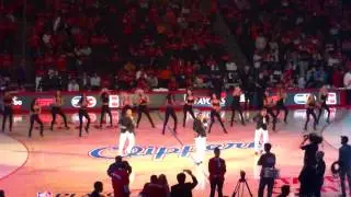 Clippers Spirit Dance Team Halftime w/ AKNU 5.3.14