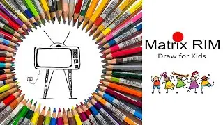 How to draw an Old TV