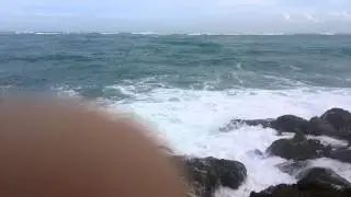High surf at Condado Plaza Hilton