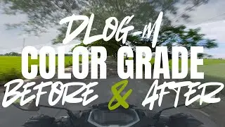 DLOG-M 10Bit Color Grade Before & After | DJI Osmo Action 5 Pro | 4k