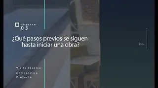 Pasos previos