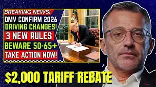 New Federal Checks Are Going Out Now &mdash; $2,000 Tariff Rebate, Not a Stimulus
