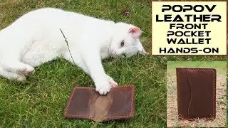 Popov Front Pocket (5 Card) Leather Wallet: Hands On