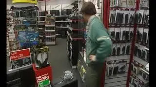 Alan Partridge - The Norwich 'Mooch' in Tandy