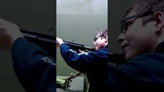 Real time reaction to QUAKE STOCK #airsoft #airsoftcqb #airsoftcommunity