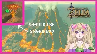 We're burning alive in Death Mountain! Legend of Zelda!