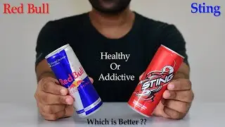 Red bull vs Sting Energy Drink Comparison | Which is Better | फायदे & नुकसान