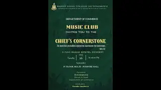 The Chief's Corner Stone | Music Club | Department of Commerce