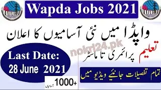 WAPDA jobs 2021 - How to apply for NTDC (WAPDA) jobs 2021