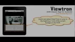 Android DVR Viewer App for Viewtron CCTV Camera Surveillance