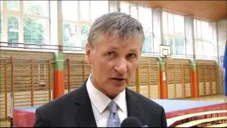 Energetska sanacija O&Scaron; Podčetrtek - september 2014 - ravnatelj O&Scaron; Podčetrtek mag. Darko Pepevnik