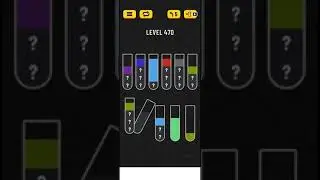 How to do Water sort Puzzle level 470 | Water sort puzzle | Color Sorting Game | Gaming Shortcuts |