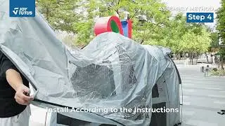 JOYTUTUS Cybertruck Tent Installation Guide