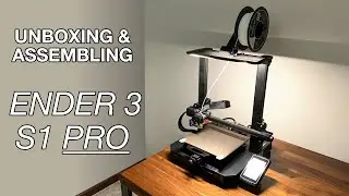 3D-принтер Ender 3 S1 Pro — распаковка и сборка