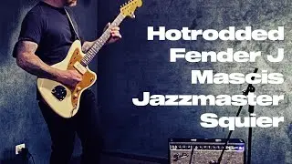 Hotrodded J Mascis Jazzmaster Squier | Pickup Swap