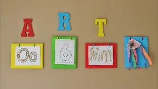 How to Display Children's Artwork