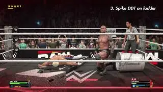 Top 6 Best Randy Orton moves. #WWE2K25 #PS4 #RandyOrton