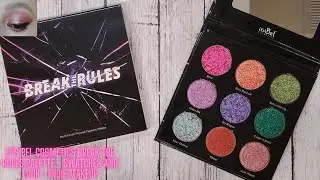 It's Bel Cosmetics Break the Rules Palette - Swatches and Look - Indie Makeup