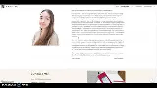 E-Portfolio Example