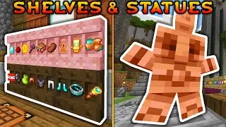 Shelves and Statues! | Minecraft Snapshot Showcase
