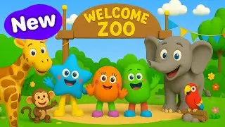 Zoo Adventure 🐵☀️ Nursery Rhymes & Kids Songs