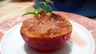 peches farcies aux amaretti