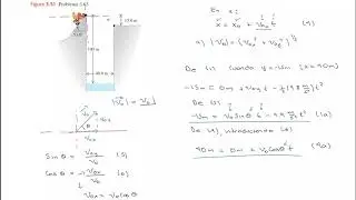 Tiro Parabólico - Problema 3.63 de Física Universitaria, Sears y Zemansky