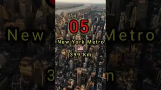 Top 10 largest metro system in the world 🌎