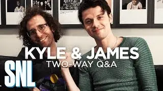 Two-Way Q&A: James Bay and Kyle Mooney - SNL