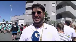 2022 Procesión de la virgen del Mar hasta el desembarco en la playa del Cantil de Punta del Caimán
