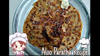 How to Make Crispy Butter Aloo Paratha 🤤 #cooking #alooparatha 