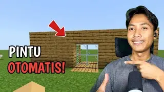 AKU MEMBUAT PINTU MEMBUKA OTOMATIS DI MINECRAFT!! - Minecraft 
