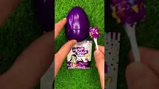 WHAT&rsquo;S Inside the Purple Mystery Egg?! 😱🍭 Purple Candy & Lollipop Unboxing