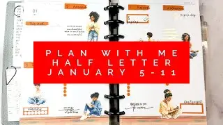 Планируйте вместе со мной | Half Letter | 5-11 января