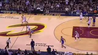 Dahntay Jones Tries to Distract Barnes from Bench  Warriors vs Cavaliers  Game 6  2016 NBA Finals