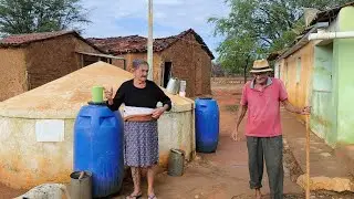 A CHUVA CHEGOU NO SERTÃO PERNAMBUCANO VEJA A ALEGRIA DE SEU RUFINO E DONA TEREZINHA.