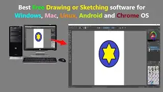 Best Free Drawing or Sketching software for Windows, Mac, Linux, Android and Chrome OS.