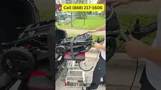 Putting The Matrix Ultra 2 In The Trunk With The Vulcan Wheelchair And Mobility Scooter Lift