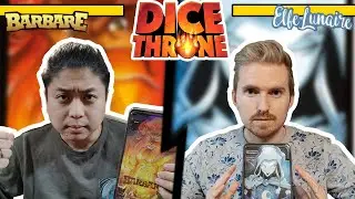 Dice Throne [ Partie FR ]: Barbare vs Elfe Lunaire !
