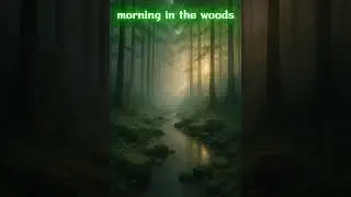 morning in the woods