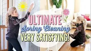 🧼МОТИВАЦИЯ ДЛЯ ЭКСТРЕМАЛЬНОЙ УБОРКИ 🌸ВЕСЕННЯЯ УБОРКА СО МНОЙ | УБОРКА ДОМА | С любовью, Мег