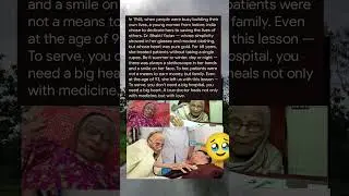 India&rsquo;s 93-Year-Old Doctor Who Treated Patients for Free for 68 Years &mdash; Dr. Bhakti Yadav