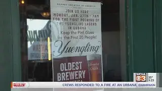 Yuengling beer fills up glasses for the first time across Illinois