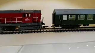 Tillig 02750 with ZIMO MX658N18 and uncouplers SD-Modell