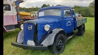 Шведские старые  грузовики Volvo , Scania