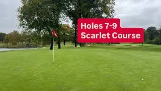 Holes 7-9 at The Ohio State University Golf Club - Scarlet Course