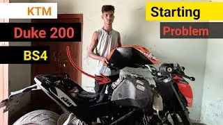 KTM Duke 200 BS4 Starting Problem 5 Years Old Bike